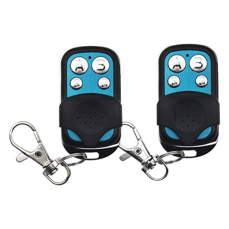 ГОРЯЧАЯ маленькая металлическая нажимная крышка, копия, пульт дистанционного управления, электрические ворота, гаражные ворота, рольставни, дверь, 433, частотная пара, умная