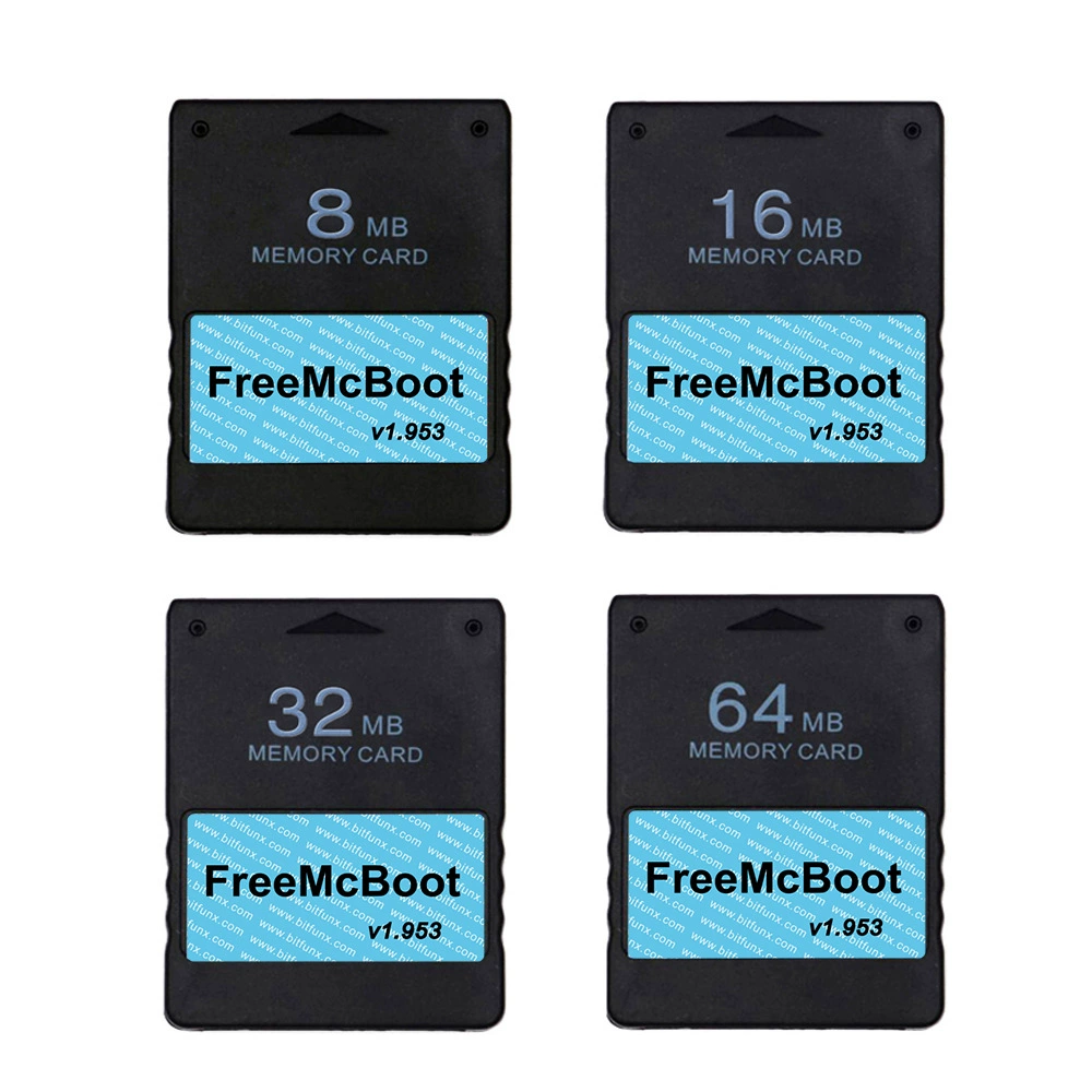 Карта памяти PS2 FreeMCboot v1.953 8MB/16MB/32MB/64MB архивная карта памяти