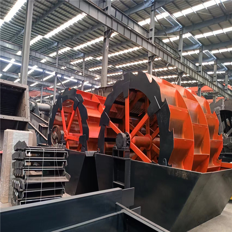 全套大型洗砂设备 高效水轮洗沙机 洗石机 洗砂制砂设备生产厂家