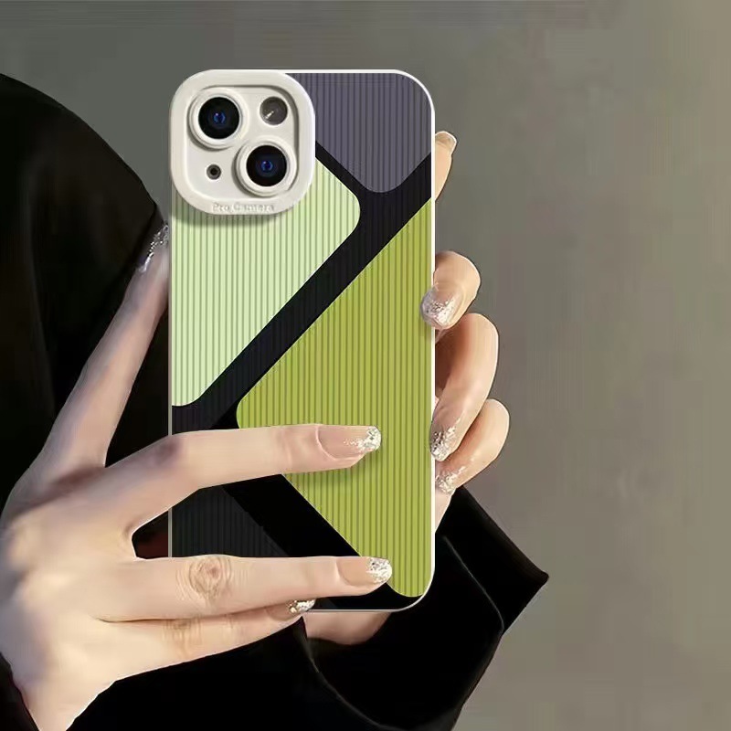 Nueva aplicación iphone16promax funda para teléfono móvil estilo europeo y americano Apple 15 anti-caída 14pro/13/12 creativo x