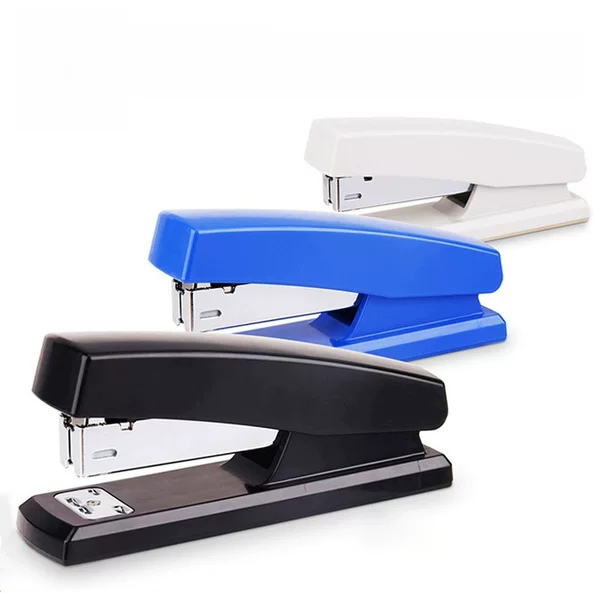 Deli Stationery 0425 Student Book binding labor-saving No. 12 office stapler can order 20 pages standard book binding machine