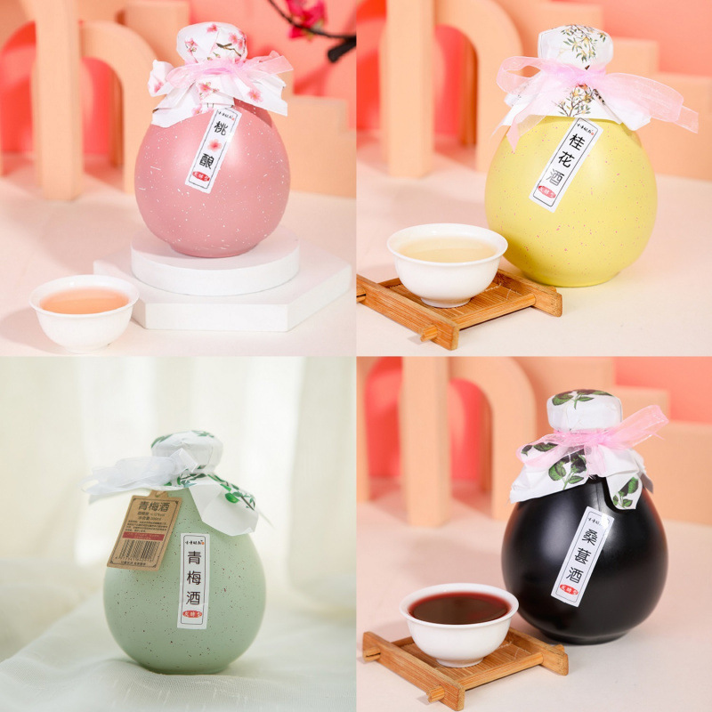 [핫셀러] 복숭아꽃주 + 계수나무주 + 청매실주 + 오디주