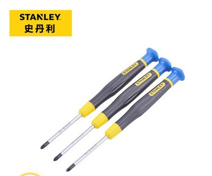 史丹利微型螺丝批米字螺丝刀66-331-332-23 PZ0 PZ1*45mm工具