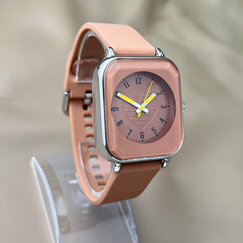 Casual Solid Color Buckle Quartz Women's Watches display picture 4