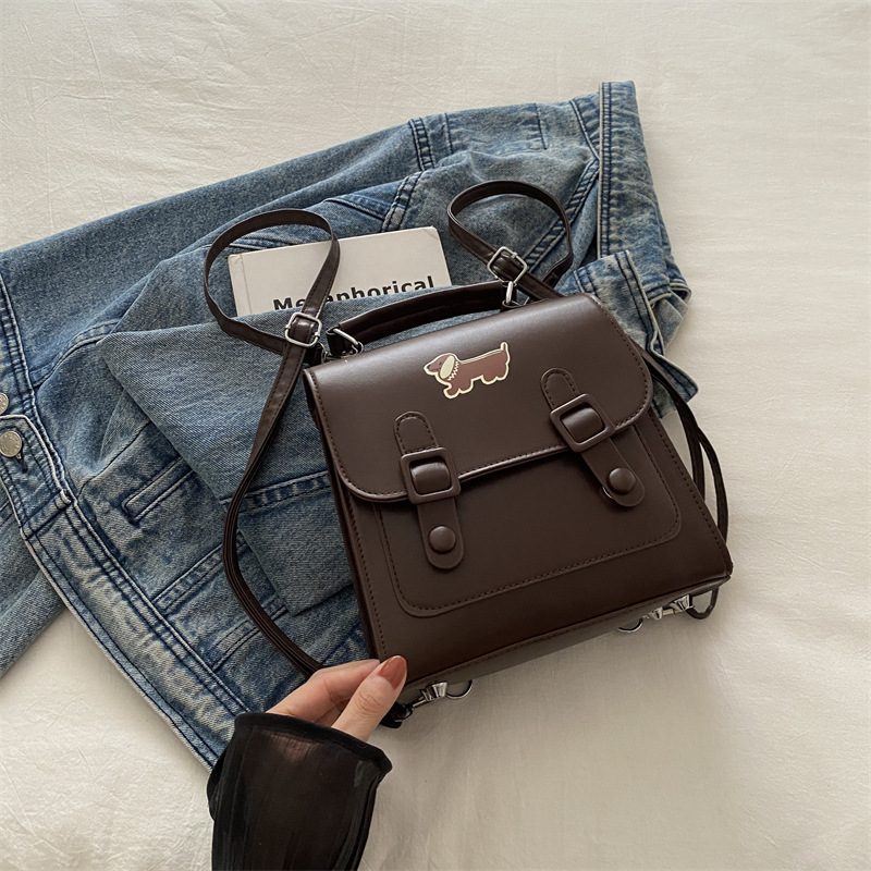 Bolsa de clase de estudiantes 2024, nueva moda coreana mochila de hombro, bolsa de hombro portátil universal