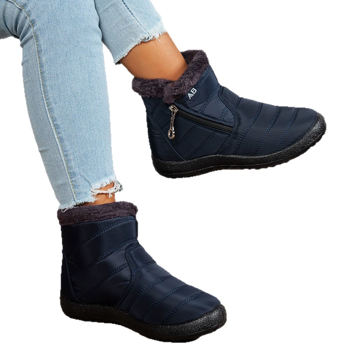 Fashionable keep warm boots, (Cross-border trading), plus size