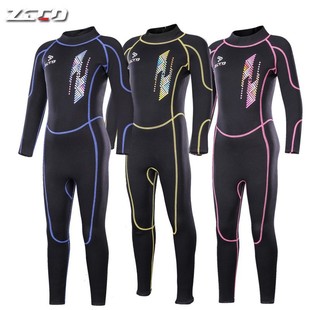ZCCO children's diving suit 2.5mm one-piece diving suit for boys and girls warm snorkeling surf jellyfish suit winter bathing suit