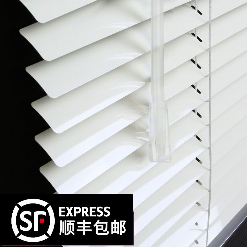 Aluminum Alloy Punch-Free Blinds Roller Blinds Adjustable Office Kitchen Bedroom Bathroom Blackout Waterproof Sunshade