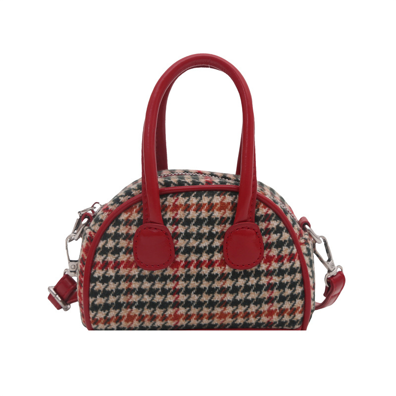 Bolso desnudo grande rojo