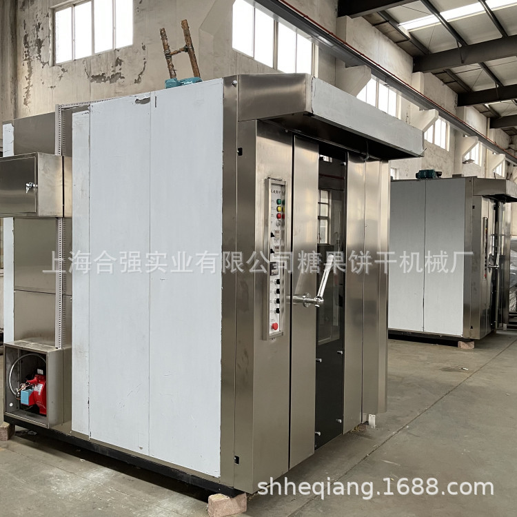 合强厂家供应烘烤设备 液化气旋转烤炉  上海32盘热风循环旋转炉