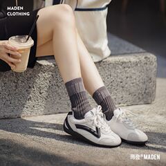 马登极速赛车鞋男款2025夏季新款复古透气德训鞋薄底运动休闲鞋子