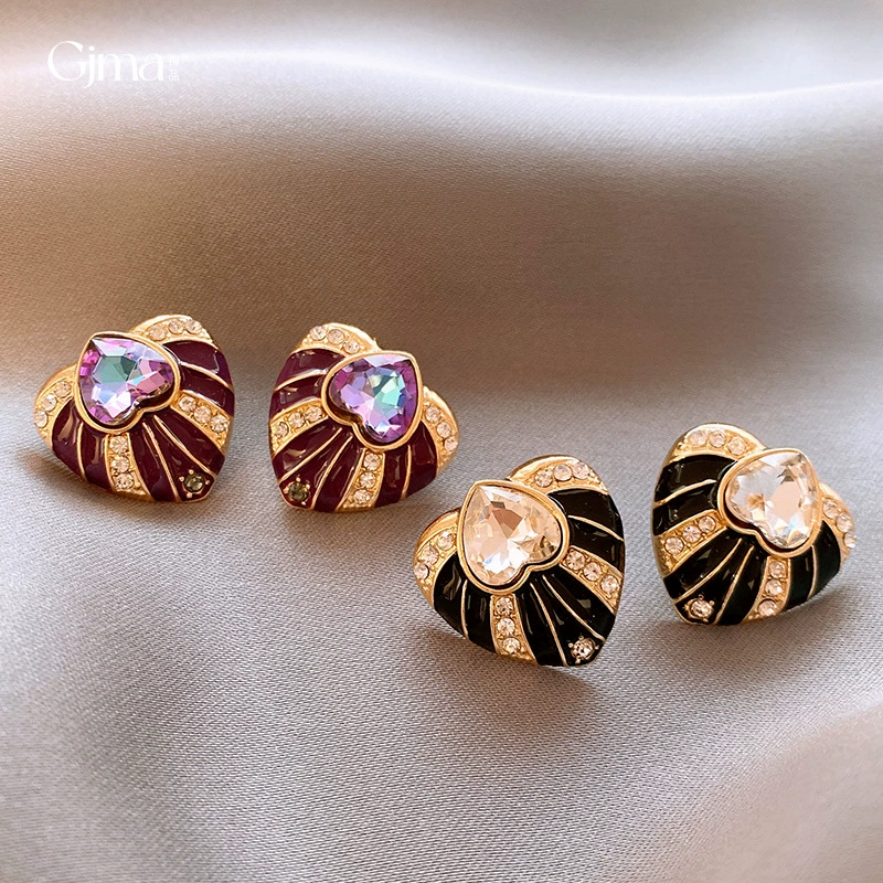 Серебряная игла, модный дизайн серег, французский стиль, легкая роскошь, стиль высокого качества