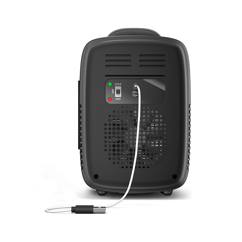 Kemin Car-Mounted Mini USB Charging Type-C 5V Small Refrigerator for Home Use, Dormitory, New Mini Model