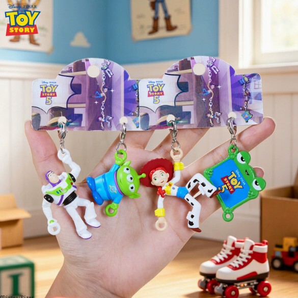 Authentic Toy Story Climbing Pendant Creative Doll Keychain Pendant Couple Backpack Cartoon Decoration