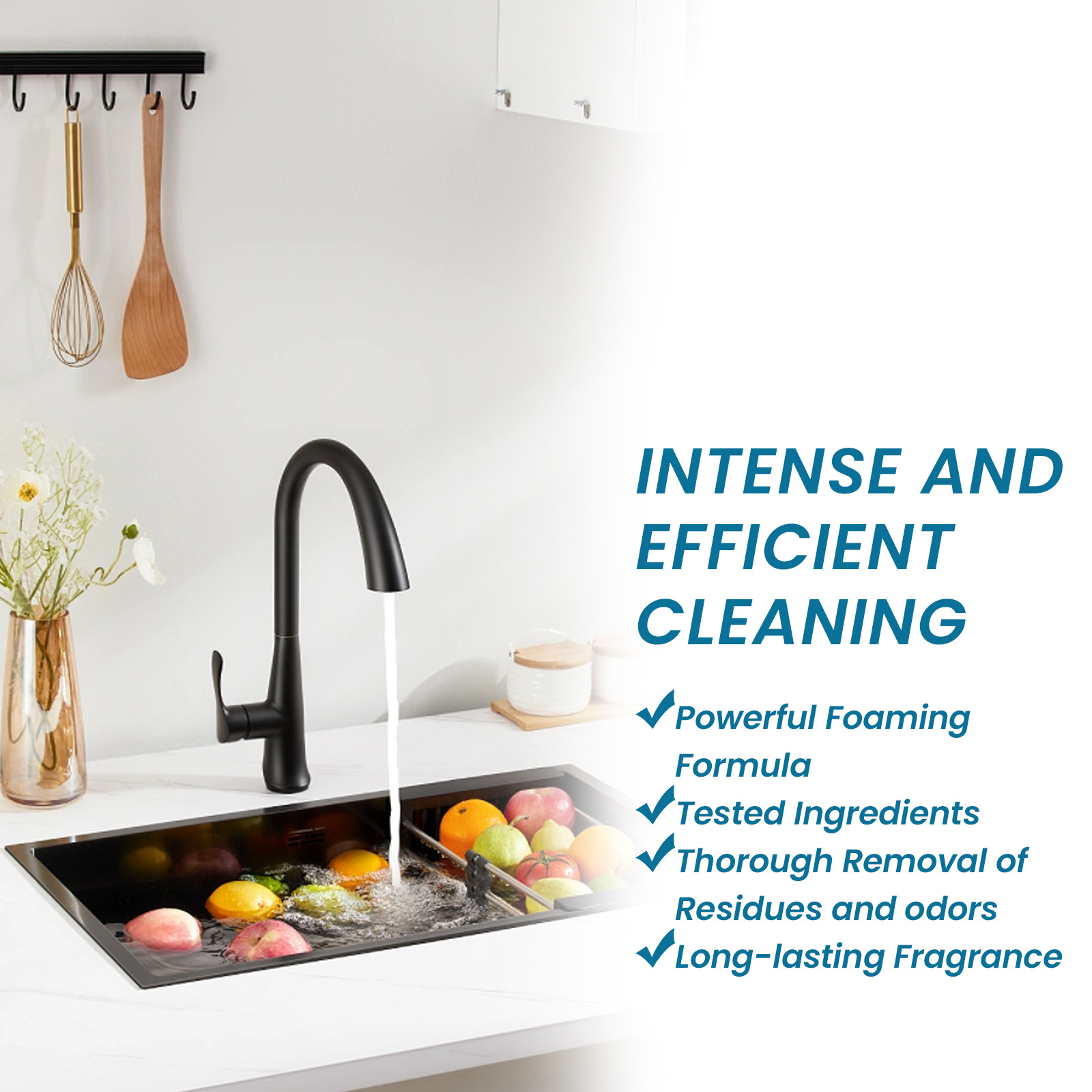 Jue-Fish 水槽清潔片 廚房洗碗槽清潔污漬油漬疏通水管清潔泡騰片