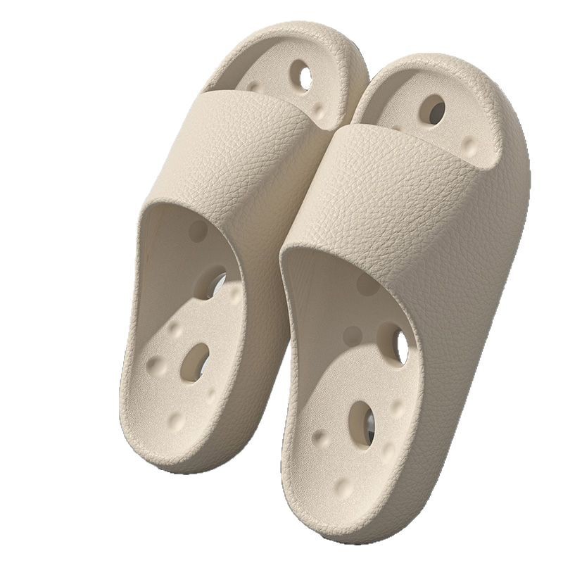 Quiet Water Leakage Slippers Women's 2025 New Summer Home Indoor Non-Slip Deodorant Bathroom Shit Slippers Summer