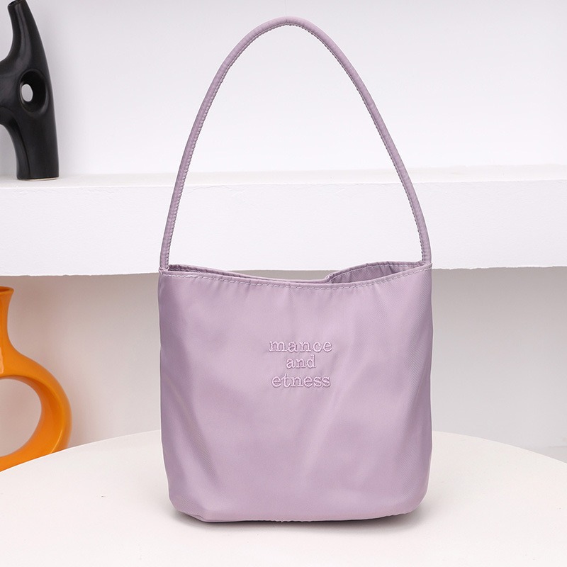 (Large style single hand carry) light purple without pendants