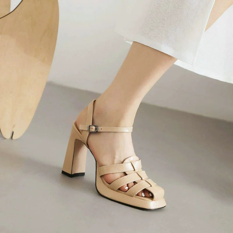 Summer universal sandals, footwear high heels, European style