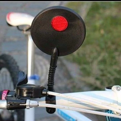 Retroreflective mountain bike, children's bicycle, rear view mirror with accessories