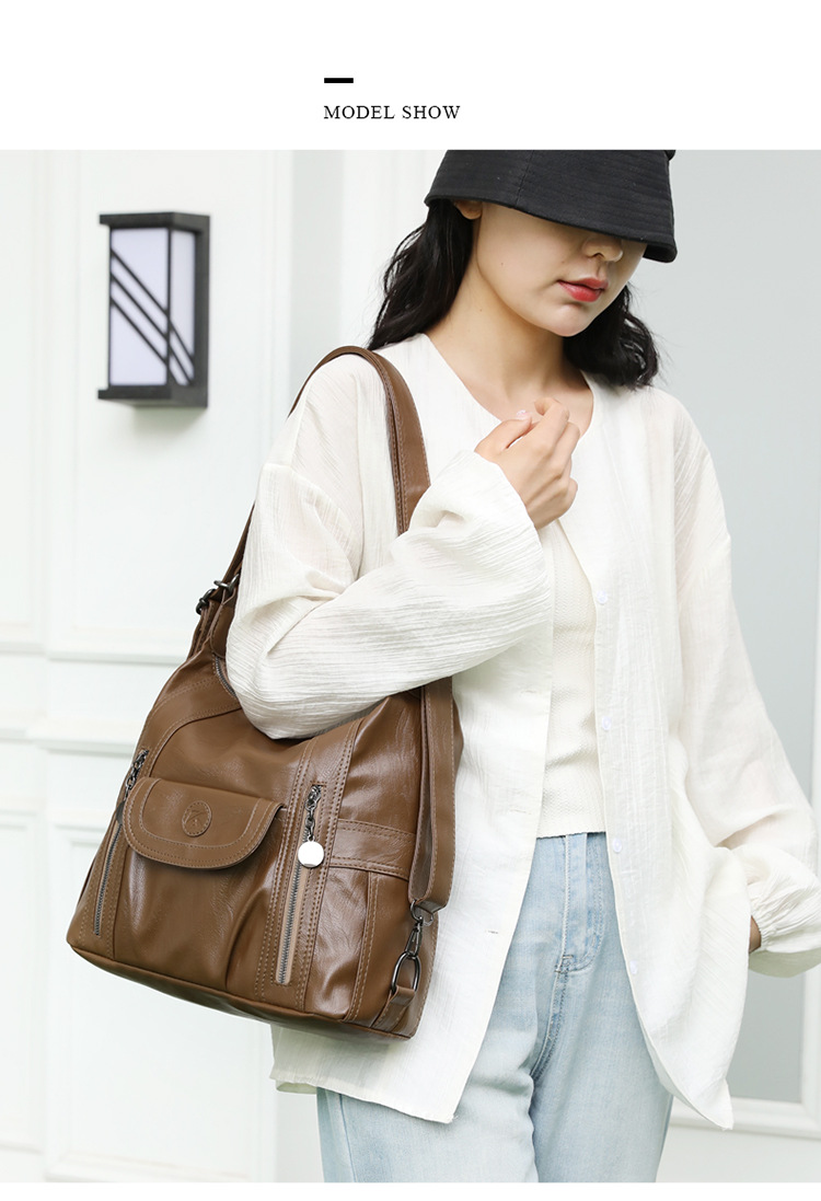 Trendy Women Shoulder Bag Large Capacity Versatile Crossbody_voghion.com