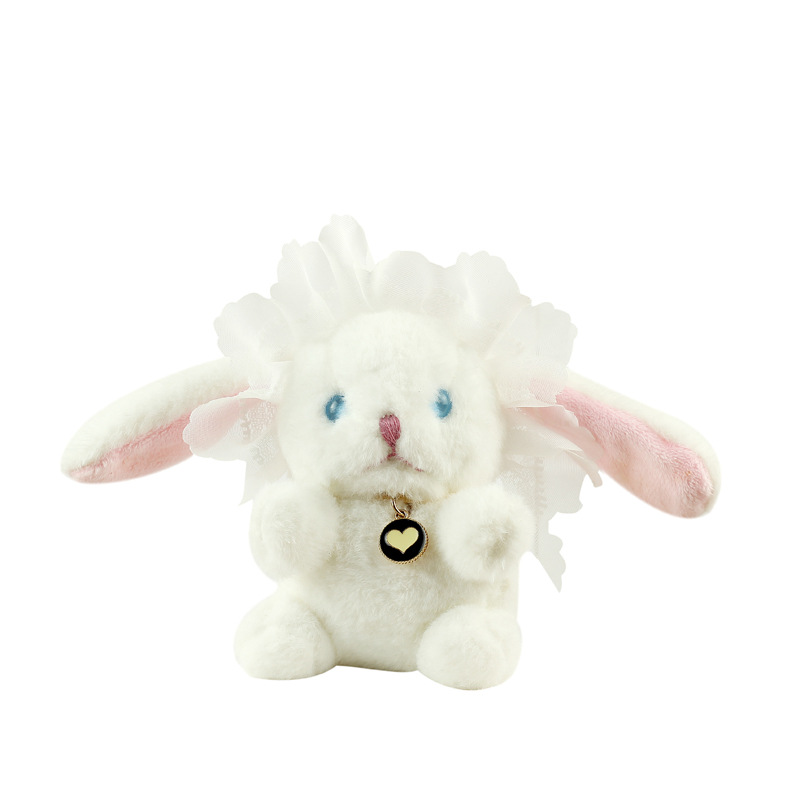 Celebridad de Internet linda Lolita conejito colgante pareja conejo peluche muñeca bolso colgante muñeca llavero