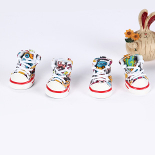 Manufacturers in stock breathable pet sneakers wholesale summer go out to protect the dog's feet to prevent scalding puppy shoes