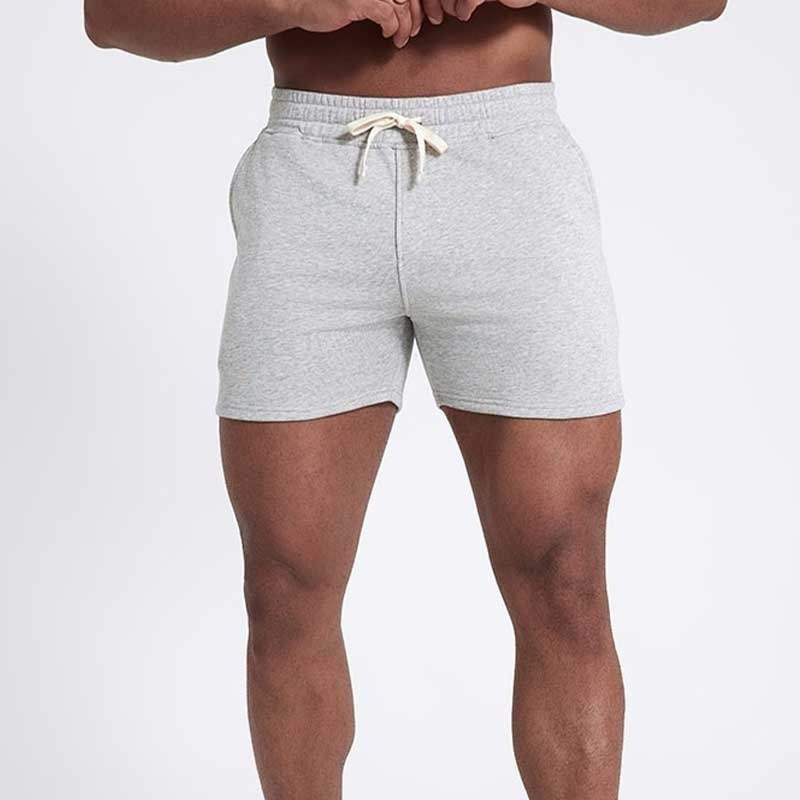 Cross-border men's fitness shorts for summer running and training, American-style squat three-quarter pants, men's 2026 casual sports pants, trendy