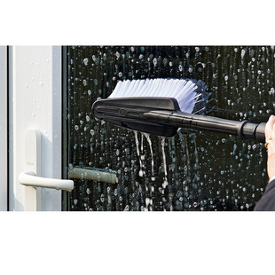 Automatic Rotating Triangular Brush for Kärcher High-Pressure Car Wash Water Gun, Universal Connector for Water Brush Wheel Hub