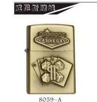 新品レトロ金属ライターレリーフ柄関公等柄防風灯油ライター高品質|undefined