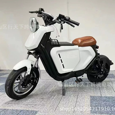 Ub Leisure Passenger Electric Motorcycle Scooter Electric Motorcycle Ultra-Long Range Pedal Electric Vehicle Export Model (Elektrikli motosikletlər)