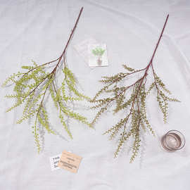 仿真花椒高品质绿植假植物森系婚庆礼堂线条花塑料草造景路引布置