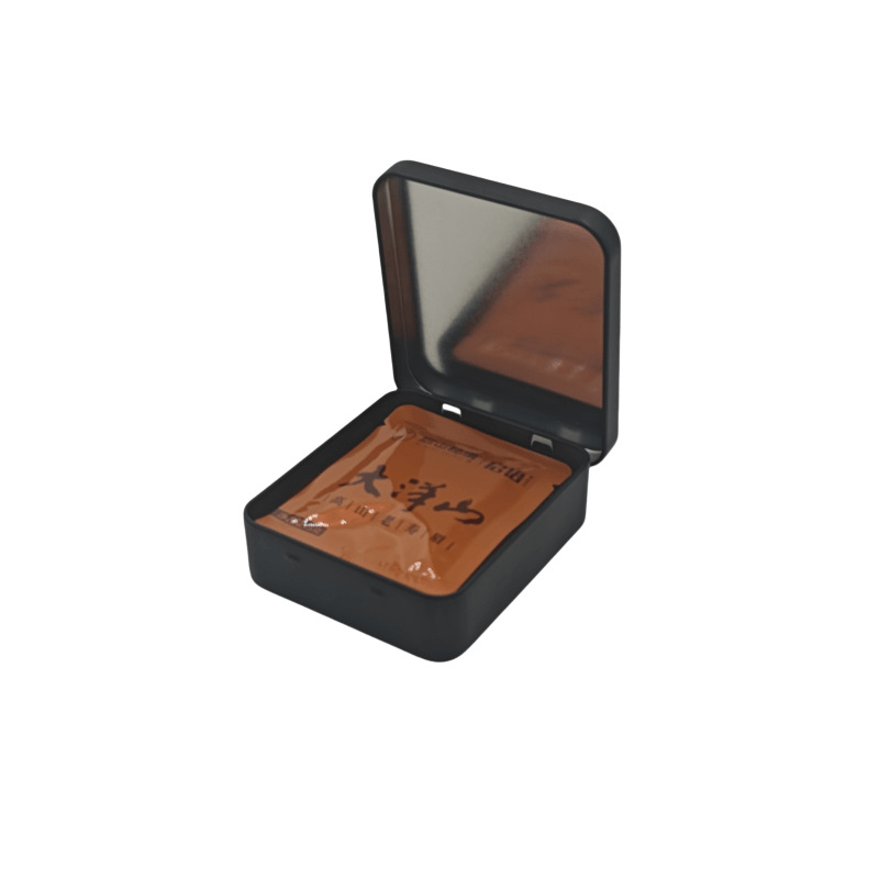 Fabricante en stock cigarrillo al por mayor caja de hierro jugando tarjeta caja de embalaje caja de almacenamiento de hardware esmerilado Flip caja de hierro