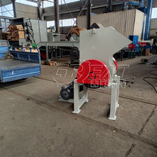 服装厂边角料粉碎机 皮革下脚料处理设备 无纺布壁纸粉碎机