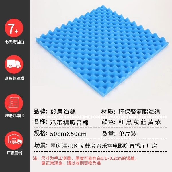 Blue - 2cm thick - Ordinary style (without adhesive) - Peak profit