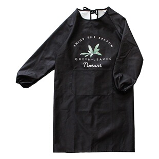 Nordic Parent-Child Long Sleeve Apron Waterproof Oil-Proof Painting Overalls Adult Children New Long Sleeve Apron Manufacturers