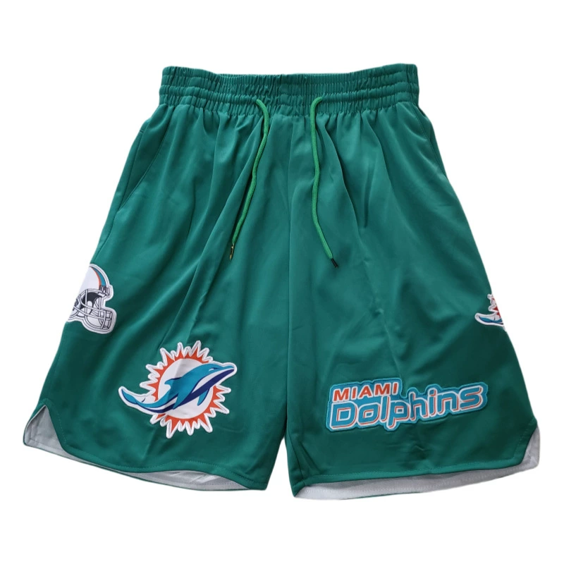 Шорты (JD) в стиле MLB/NFL, с вышитыми логотипами, лёгкие и дышащие, S–XXL