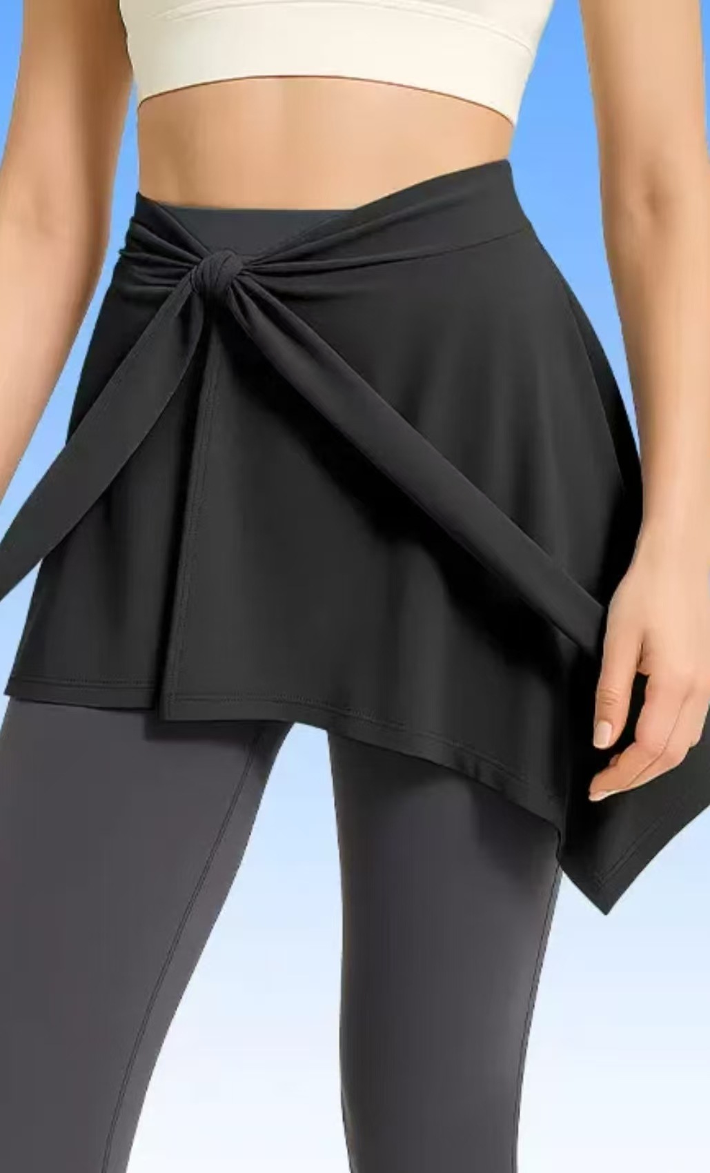 Black [Milk Silk] Skirt