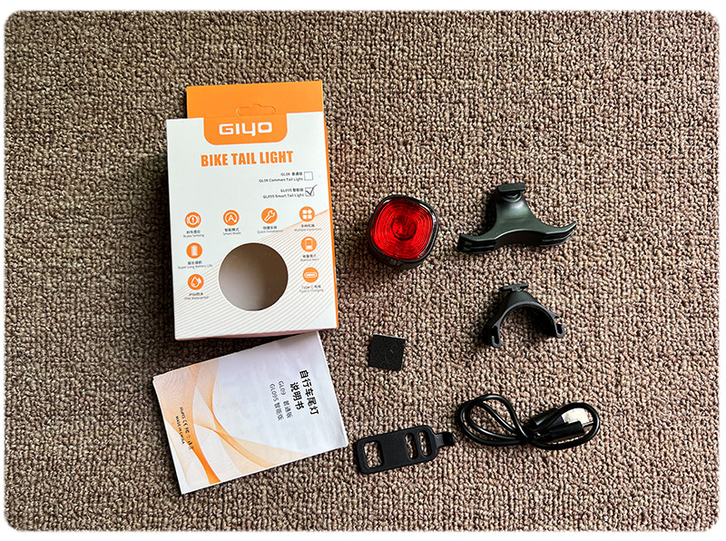 Title 1, Akıllı Endüksiyon Frenli Arka Bisiklet Lambası....