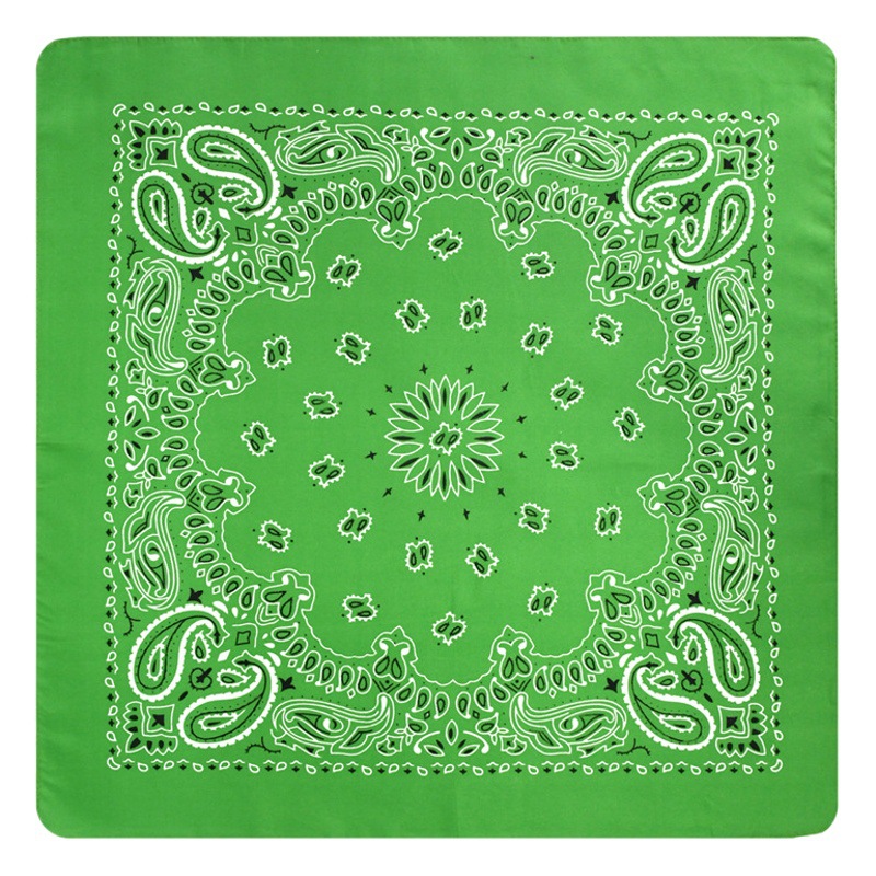 Cross-border Amazon polyester double cashew double insect variety magic scarf 54*54 riding Magic square scarf wholesale