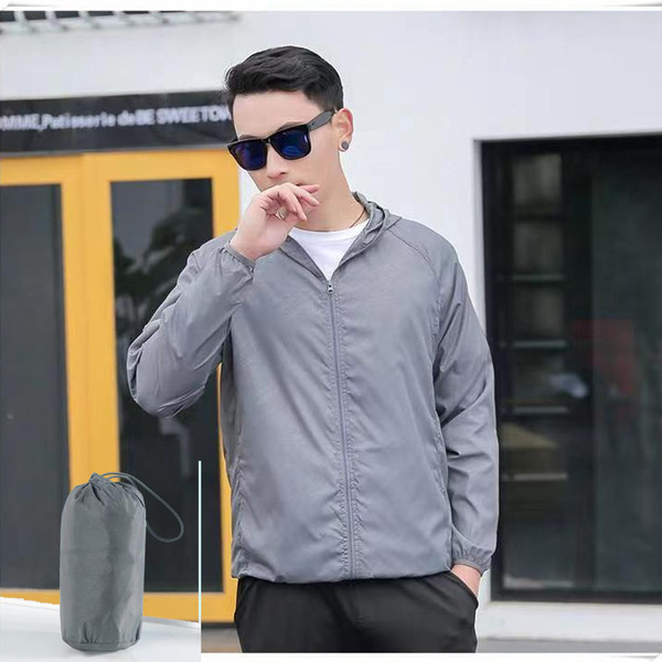 solid color light and thin handheld portable travel sports quick dry…
