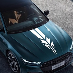 車体ステッカー、花装飾、スクラッチブロックフィルム、スクラッチフード、パーソナライズされたクリエイティブな花、車全体のステッカー