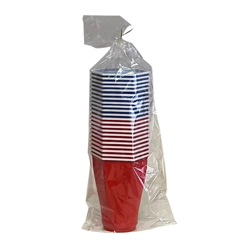 Los fabricantes venden 450mL vasos de plástico desechables rojos beerpong juegos de cajas redcups tazas de fiesta