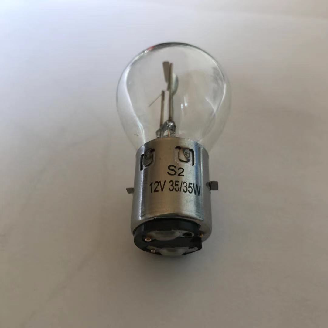 摩托车大灯B35 12V35W配光款卤素灯泡 S2 电动车灯泡-阿里巴巴