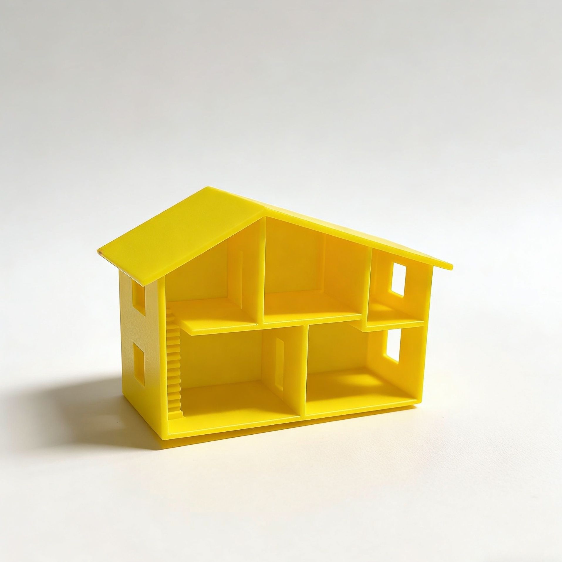 北欧极简主义3D打印微型房屋雕像仿真微缩厂家摆件娃娃屋模型