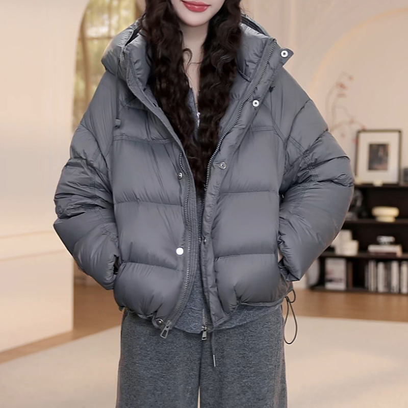 韩版连帽棉服女2025冬季新款今年流行宽松显瘦加厚保暖减龄上衣潮