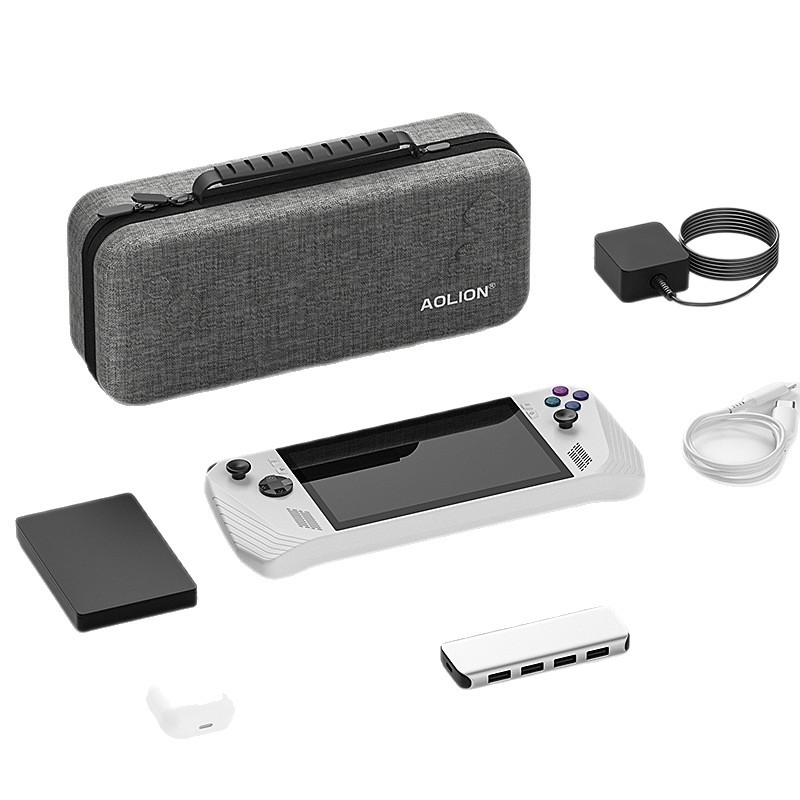 Adecuado para Asus ROG ALLY bolsa de almacenamiento EVA bolsa dura resistente a la caída de la máquina de Palma accesorios bolsa de almacenamiento bolso portátil