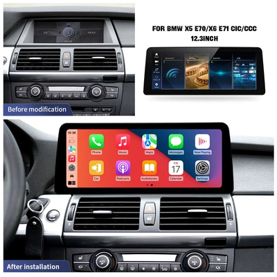 Suitable for BMW X5 E70 X6 E71 2007 - 2013 CCC CIC 10.25'' in-car large screen (Car display)