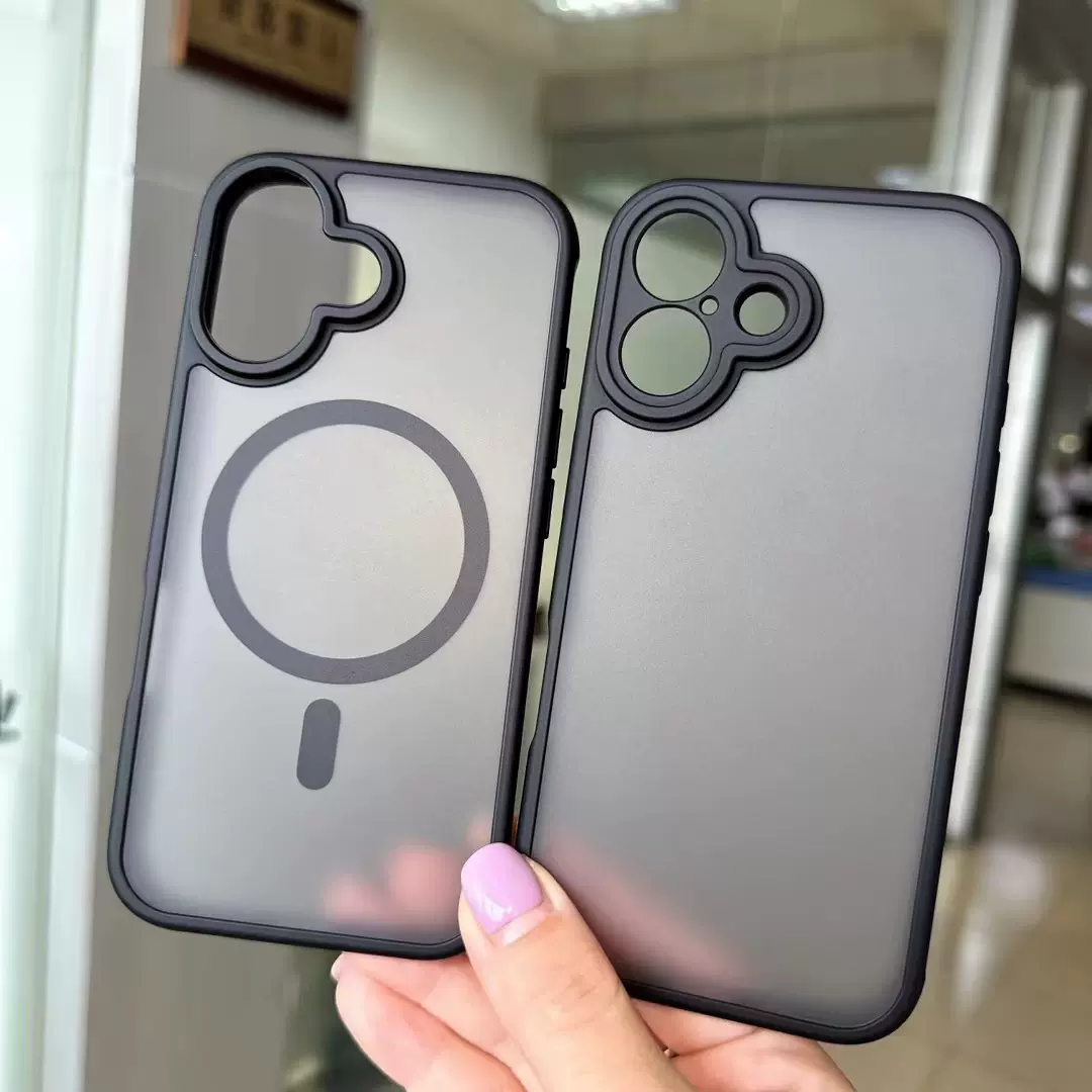 适用iPhone苹果17/17PRO/17PROMAX/Air手机壳TPU+PC橙色肤感防摔