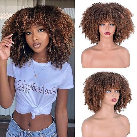 Wig Cross-border New Wig African Women Fashion Explosive Head Hand Wrapped Small Roll Short Curly Hair Multi-color Optional
