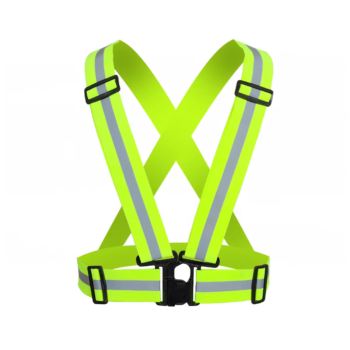 Chaleco Reflectante de Seguridad de Malla Multi Bolsillos para Construcción y Seguridad Vial